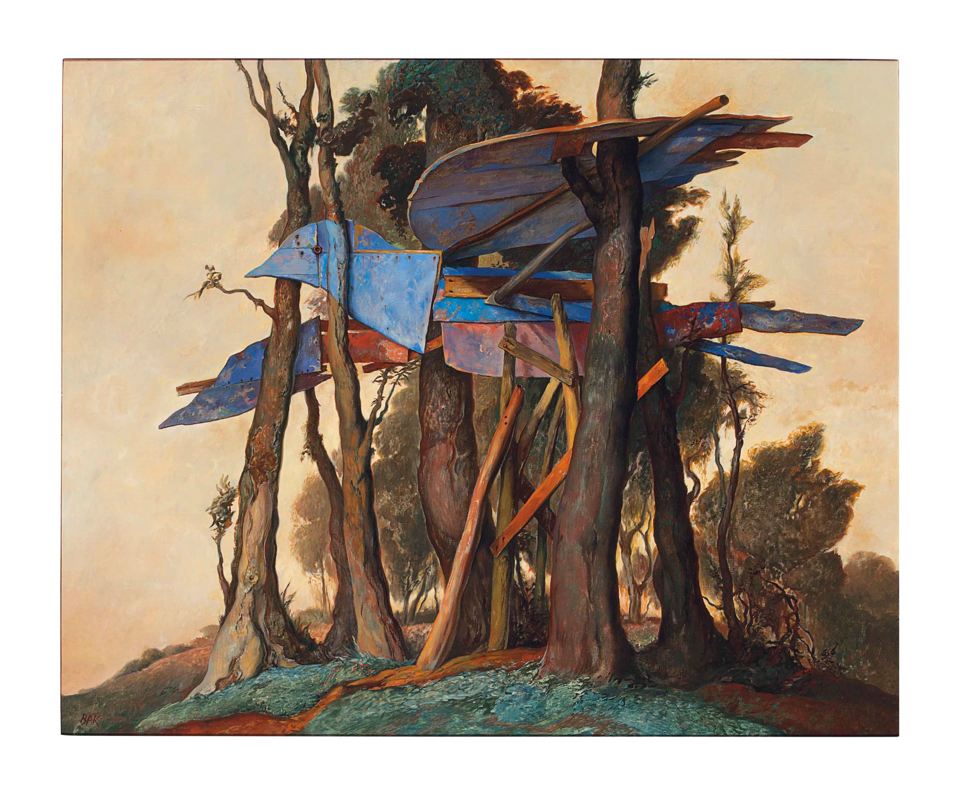 Samuel Bak (American/Israeli, b. 1933)