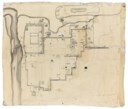 BURMA -- Two 19th-century manuscript maps, one of Ava (Inwa) entitled in Burmese 'Golden land victorious over enemies,’ the other of a palace complex in the north east corner of Ava at the junction of the Irrawaddy and Myitnge rivers, one dated 1886.