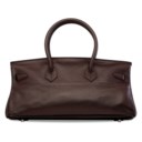 A CHOCOLAT CLÉMENCE LEATHER SHOULDER BIRKIN I WITH PALLADIUM HARDWARE