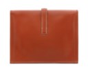 POCHETTE JIGE GM EN VEAU BOX BRIQUE