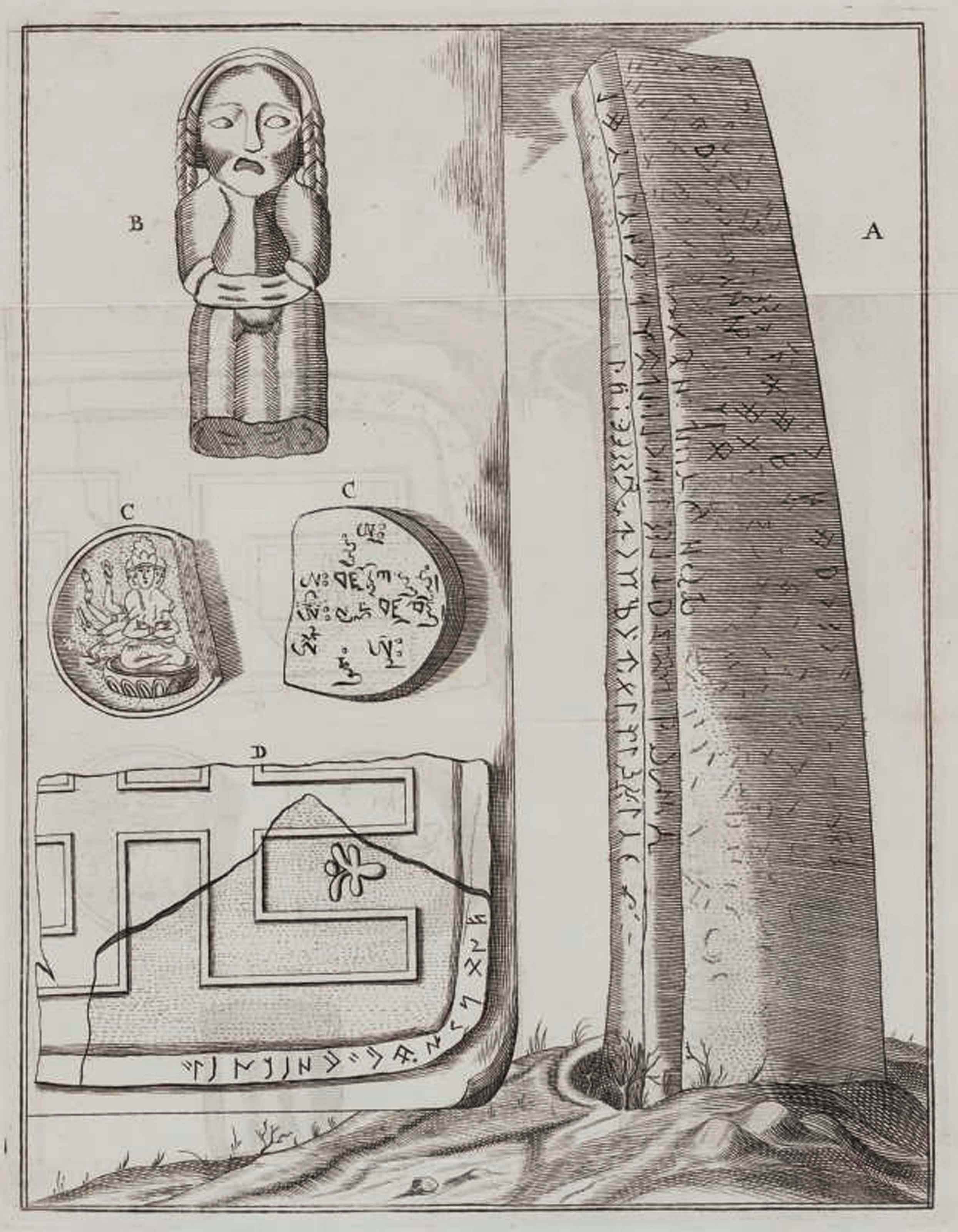 STRAHLENBERG, Philipp Johann von (1676-1747). An Histori-Geographical Description of the North and Eastern Part of Europe and Asia; but More Particularly of Russia, Siberia, and Great Tartary. London: W. Innys, R. Manby, and L. Gilliver, 1736.