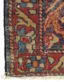 A SAROUK PRAYER RUG