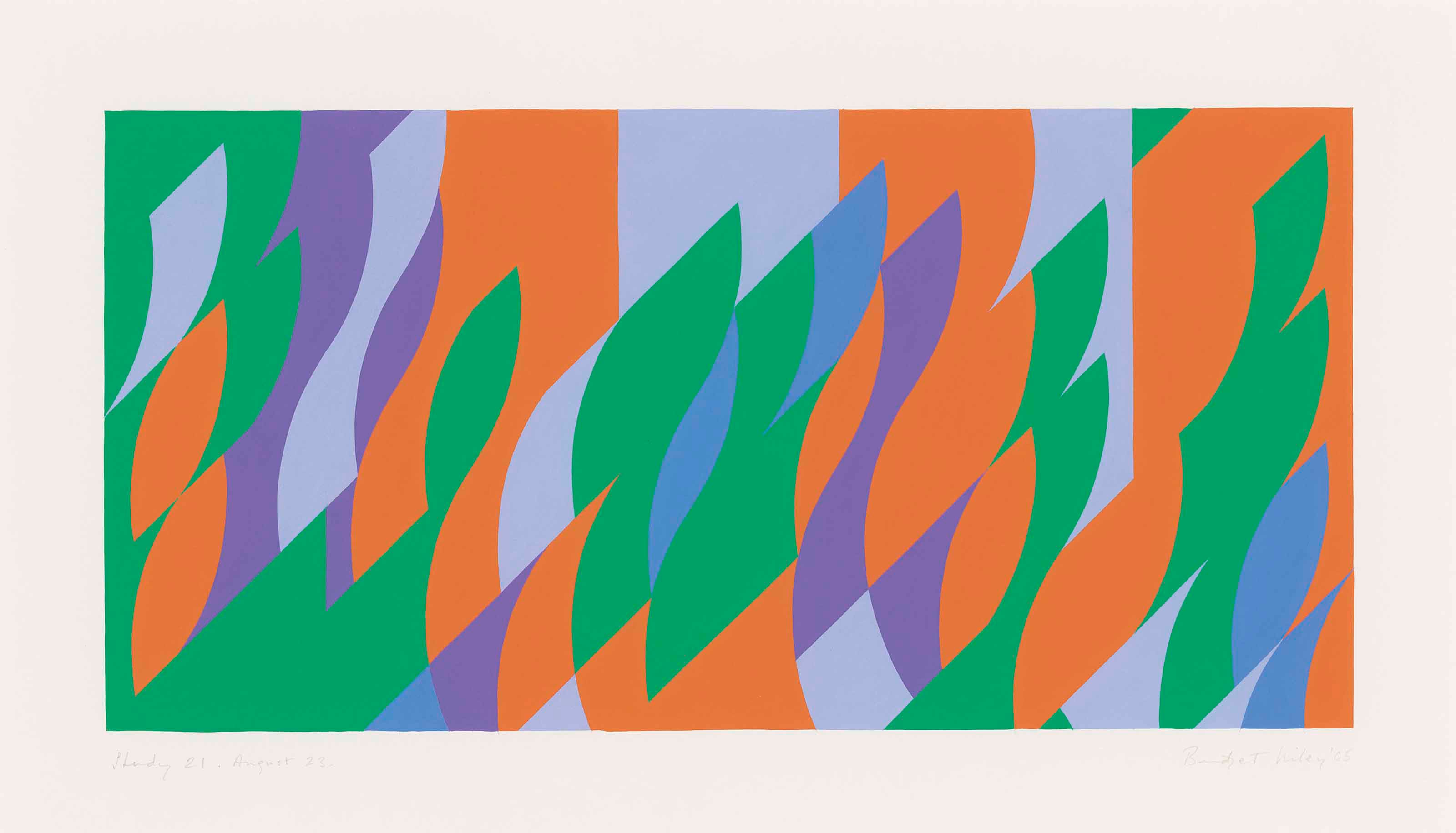 Bridget Riley, C.H. (b. 1931)