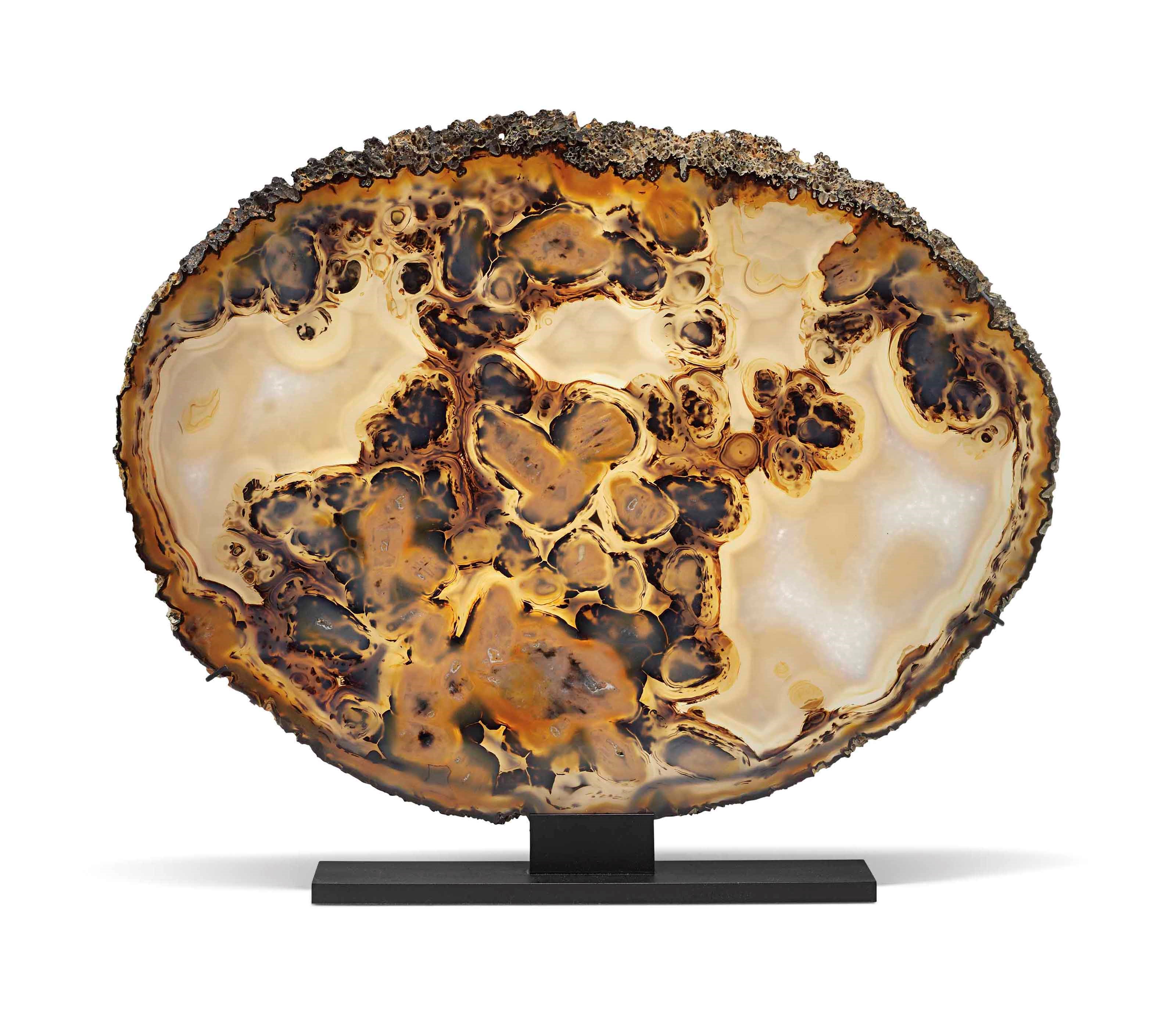 AN AGATE SLICE