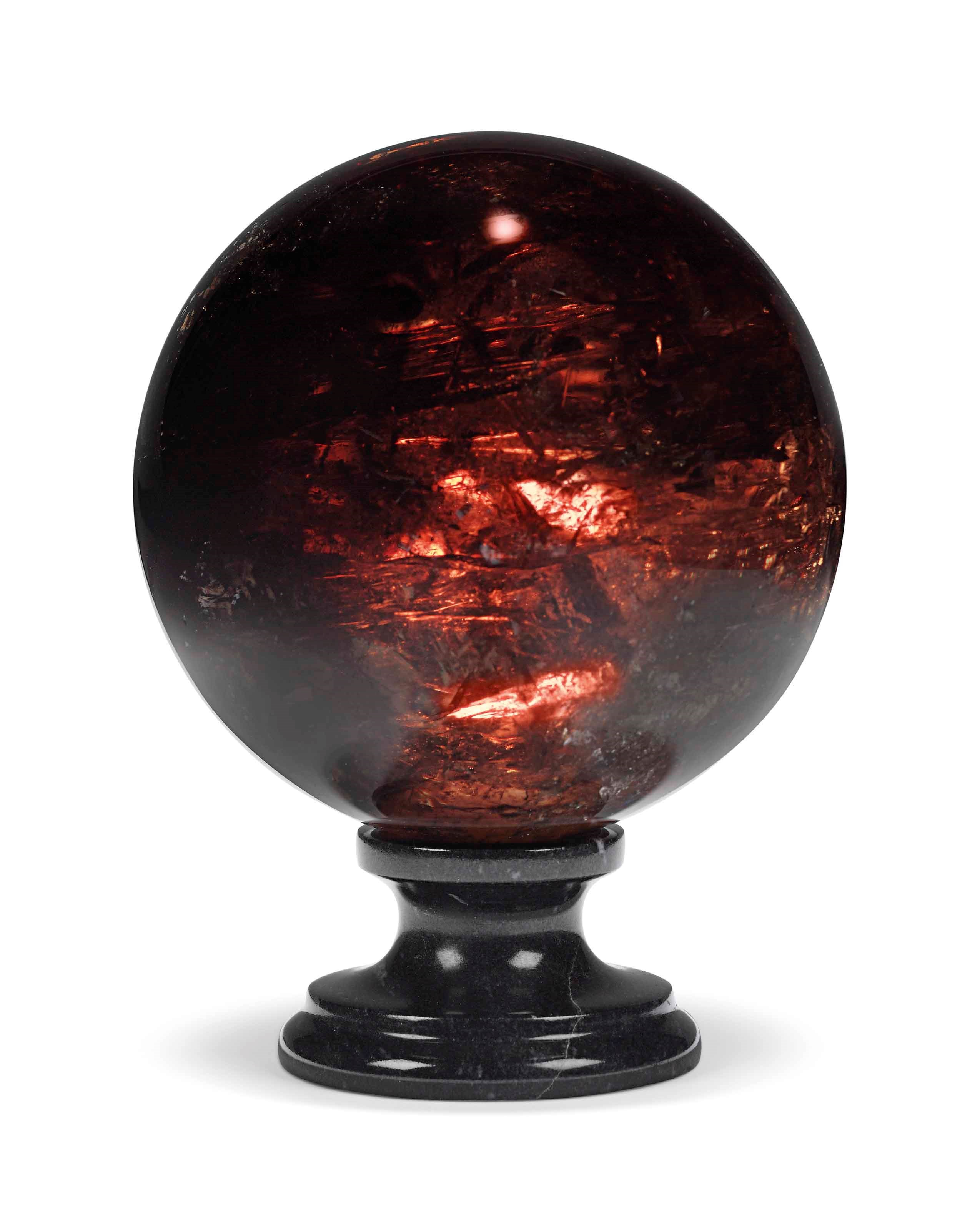 A CITRINE SPHERE