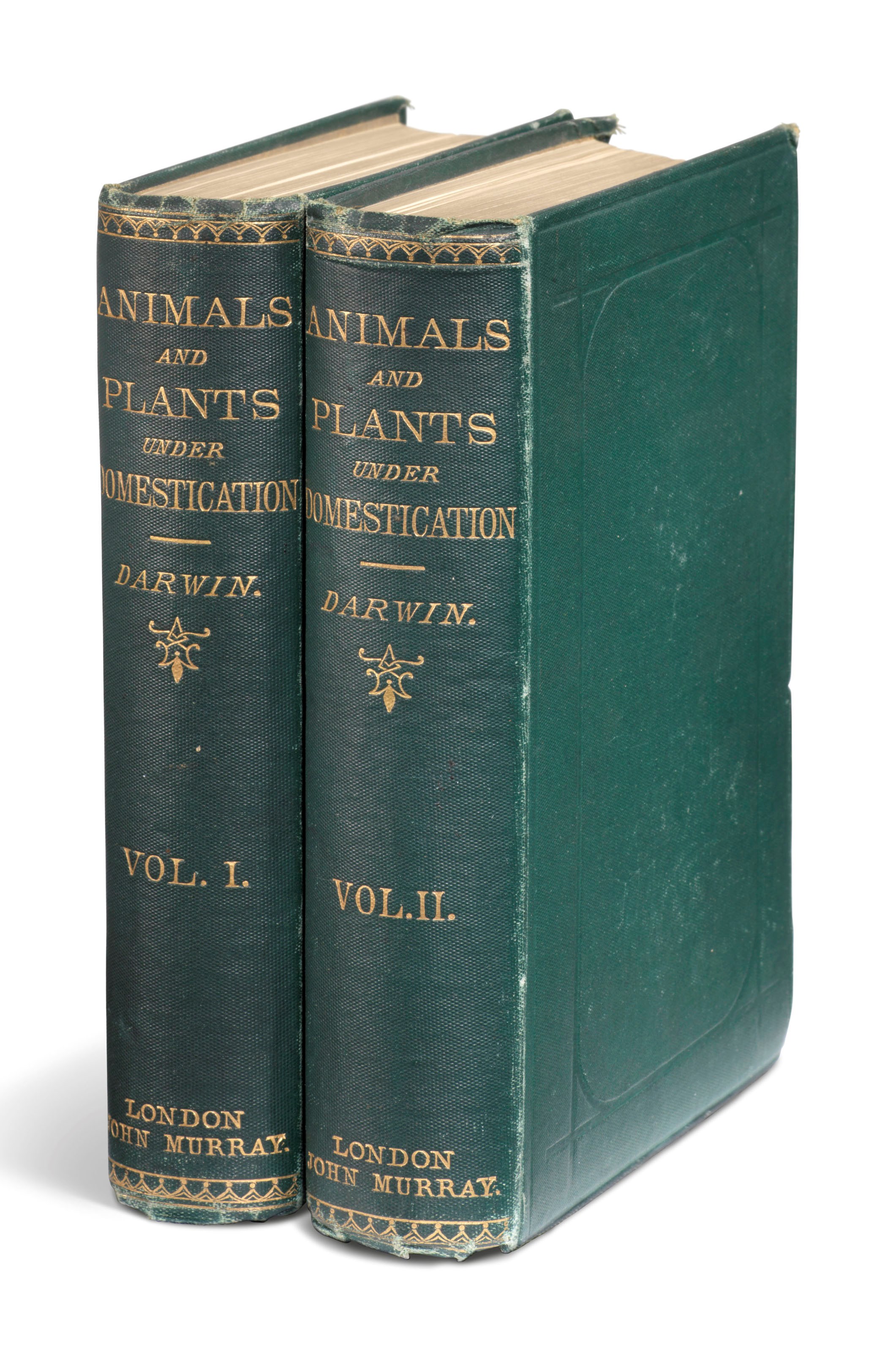 DARWIN, Charles Robert (1809-1882). The Variation of Animals and Plants under Domestication ... Second edition, revised, fourth thousand. London: John Murray, 1875.