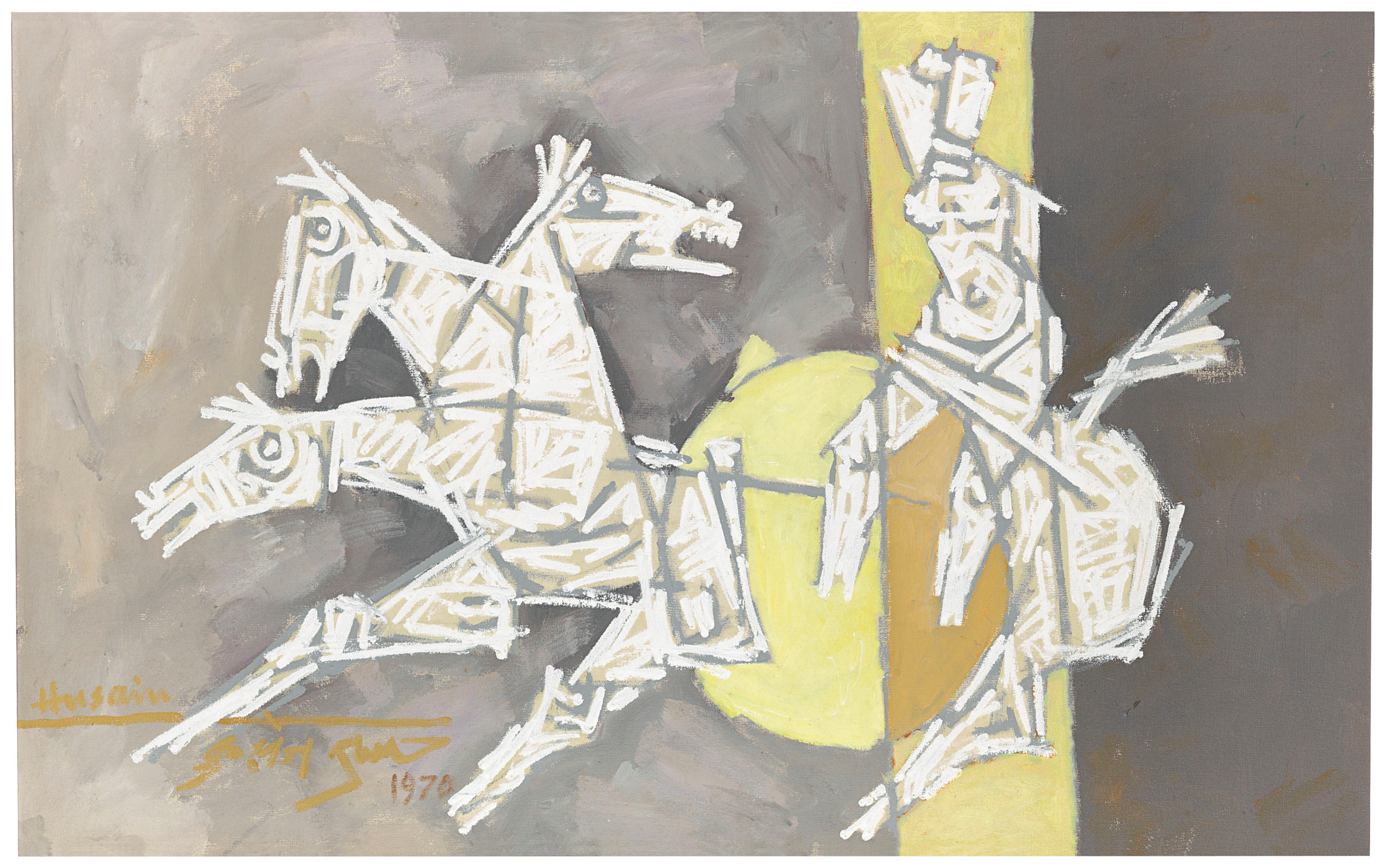 MAQBOOL FIDA HUSAIN (1913-2011)