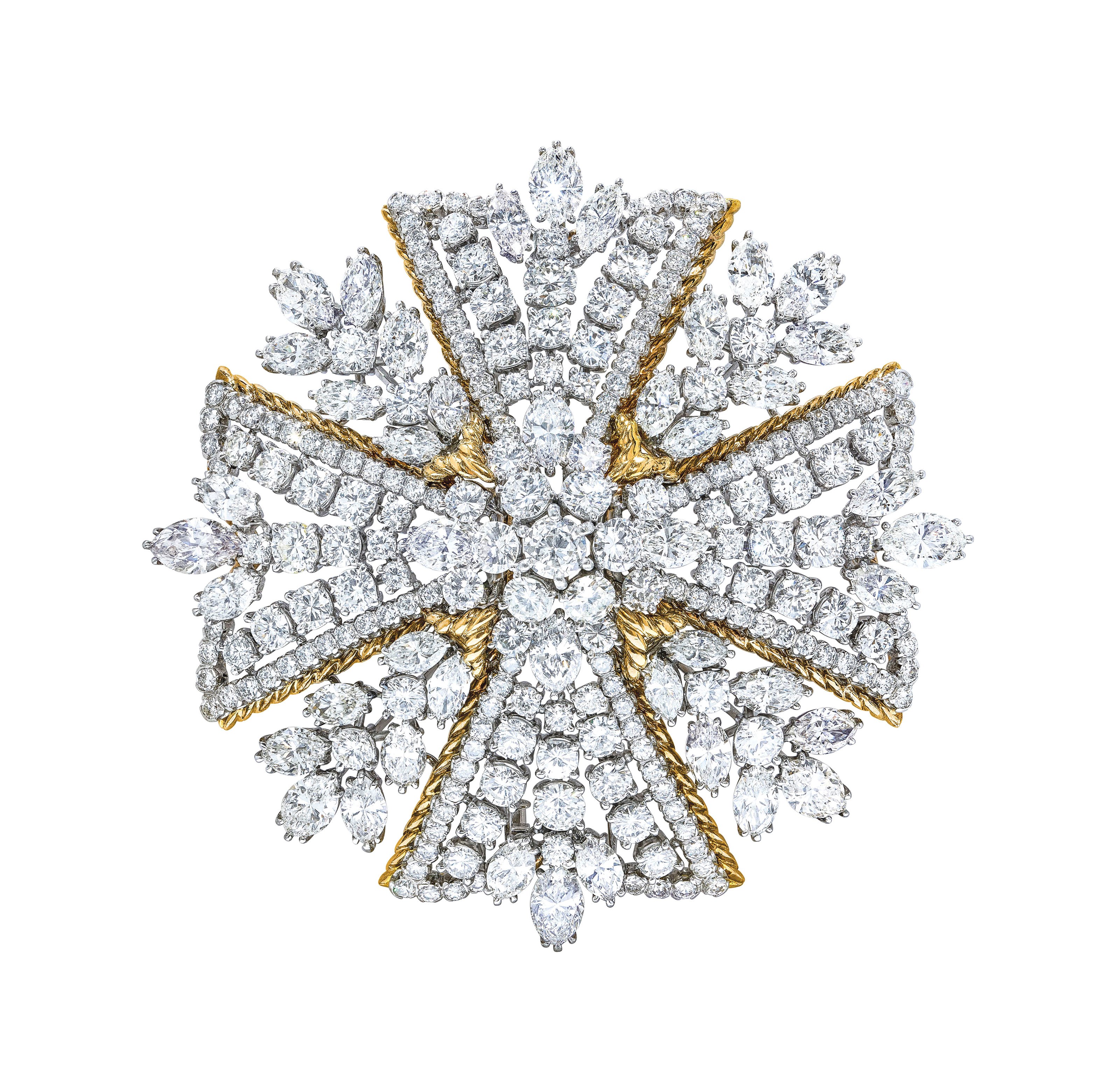 DIAMOND PENDANT/BROOCH, DAVID WEBB