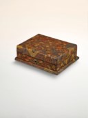 NECESSAIRE A ECRIRE EN CUIR GAUFRE