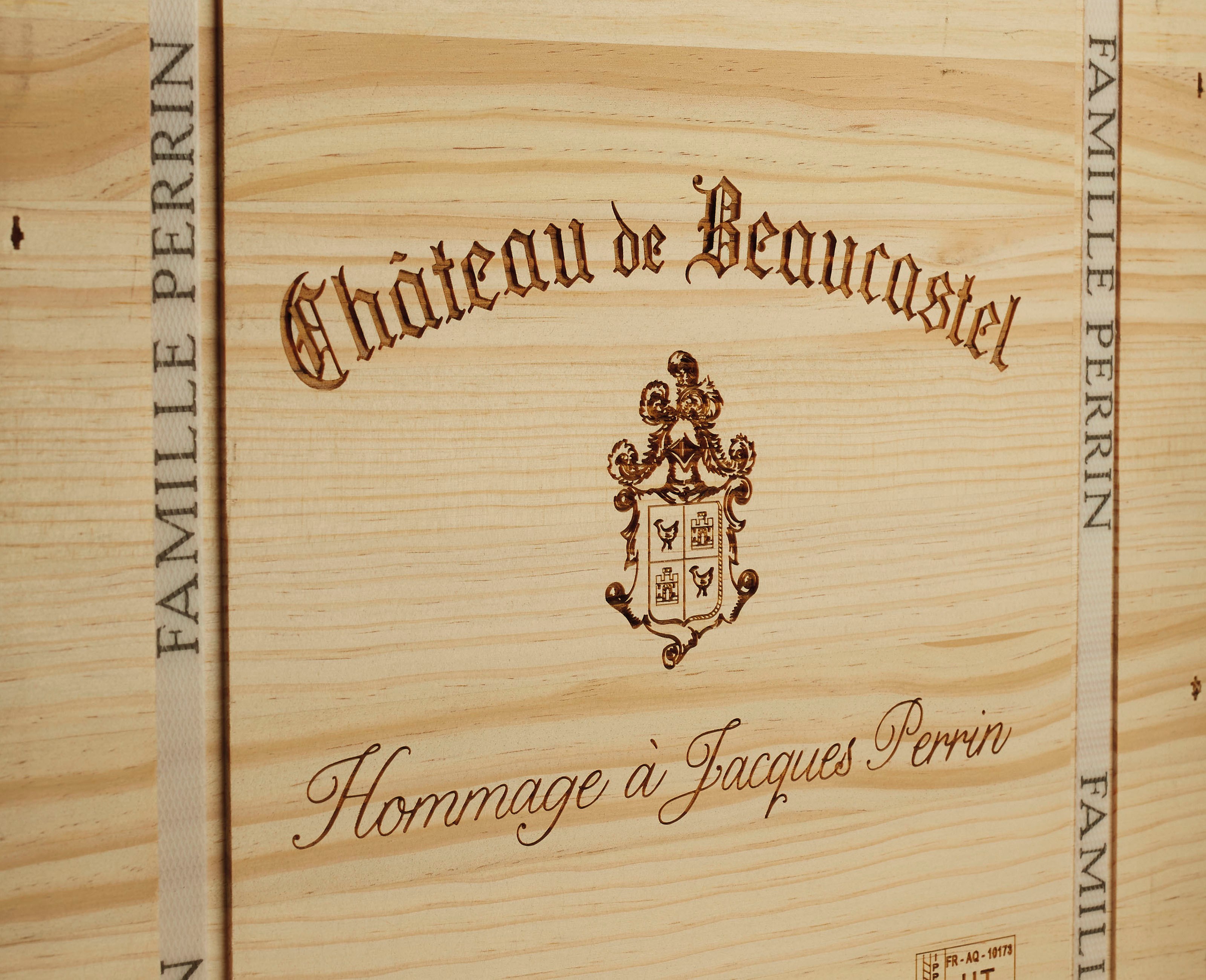 Chateau de Beaucastel, Chateauneuf-du-Pape Hommage a Jacques Perrin 2014