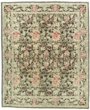 A NEAR PAIR OF EASTERN EUROPEAN PILE CARPETS