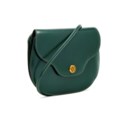 A VERT ANGLAIS CALF BOX LEATHER PAULA WITH GOLD HARDWARE
