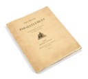 VERLAINE (P.) – BONNARD (P.). Parallèlement. Paris, Vollard, 1900, in-4°, broché, couverture.