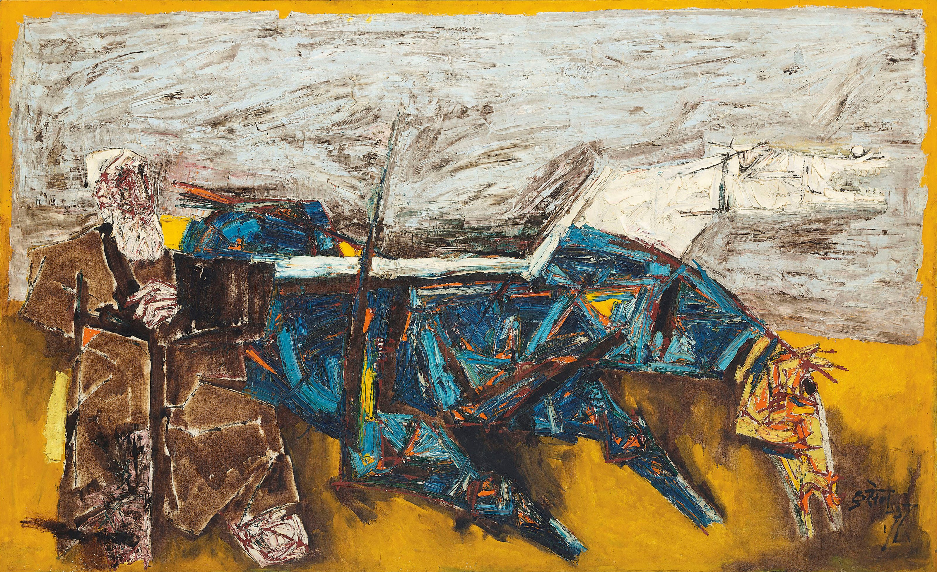 MAQBOOL FIDA HUSAIN (1913-2011)