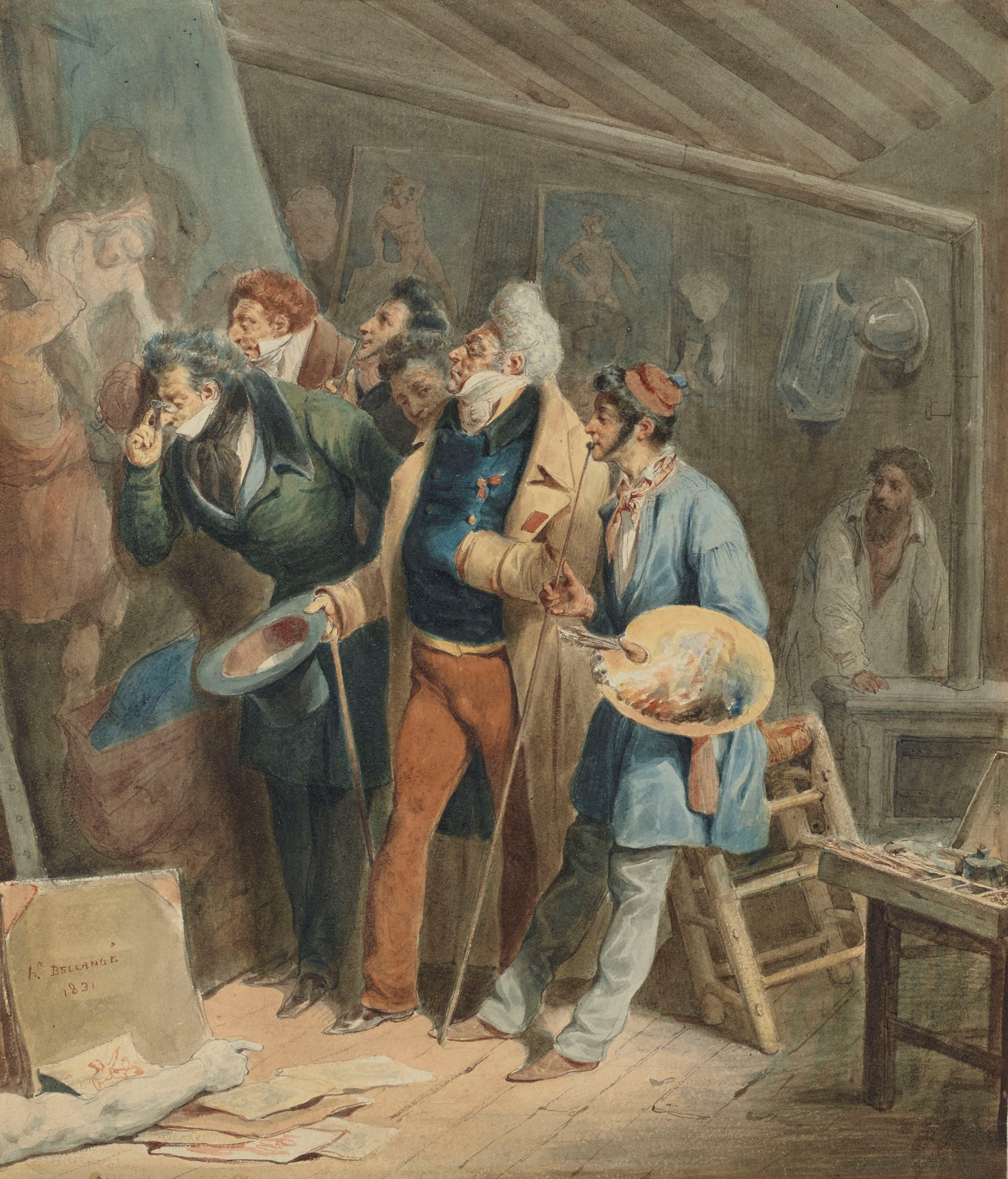 HYPPOLITE BELLANGÉ (PARIS 1800-1866)