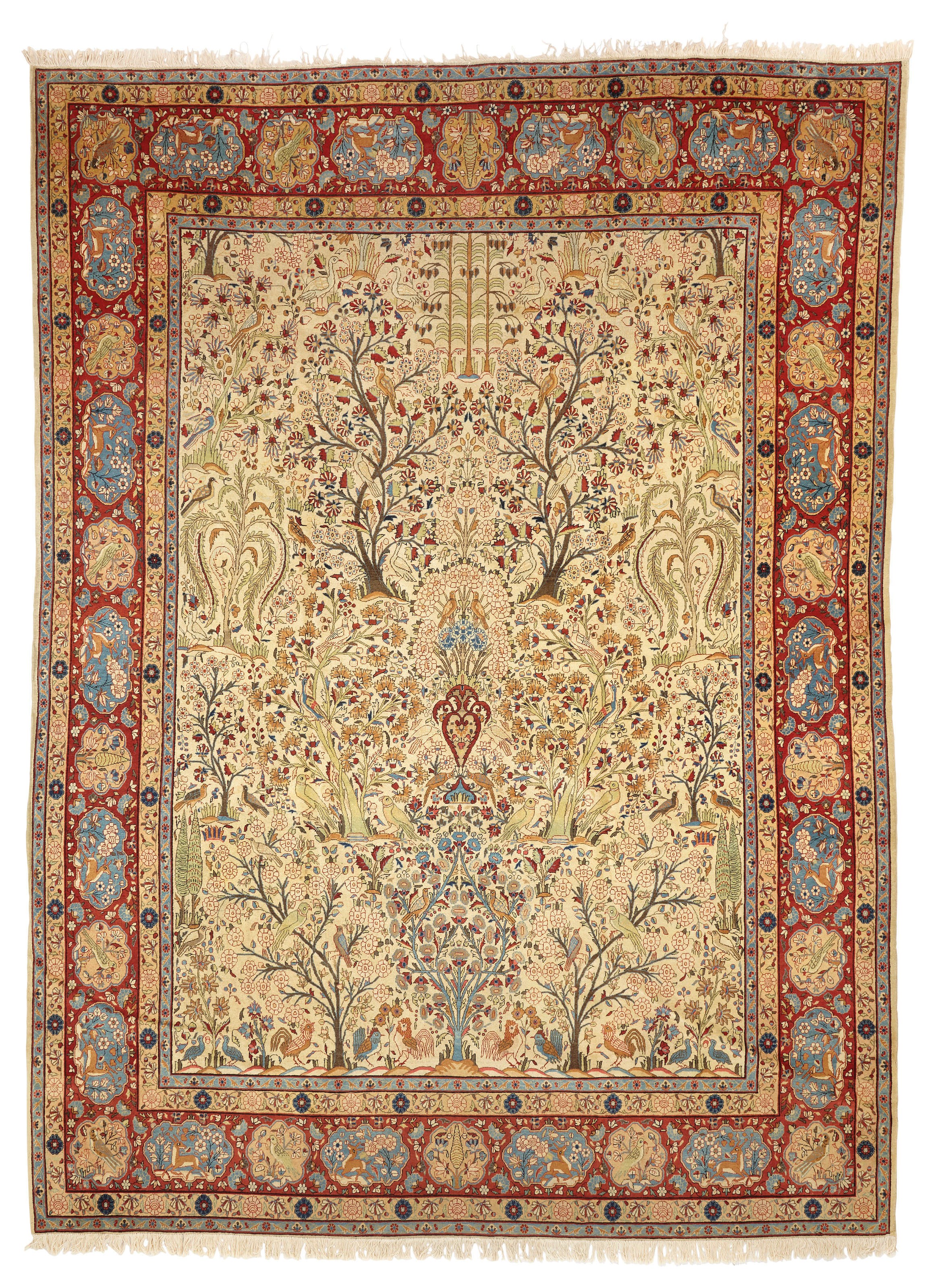 A DABIR KASHAN CARPET