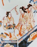 A PAIR OF JAPANESE IMARI VASE LAMPS