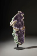 AN AMETHYST GEODE