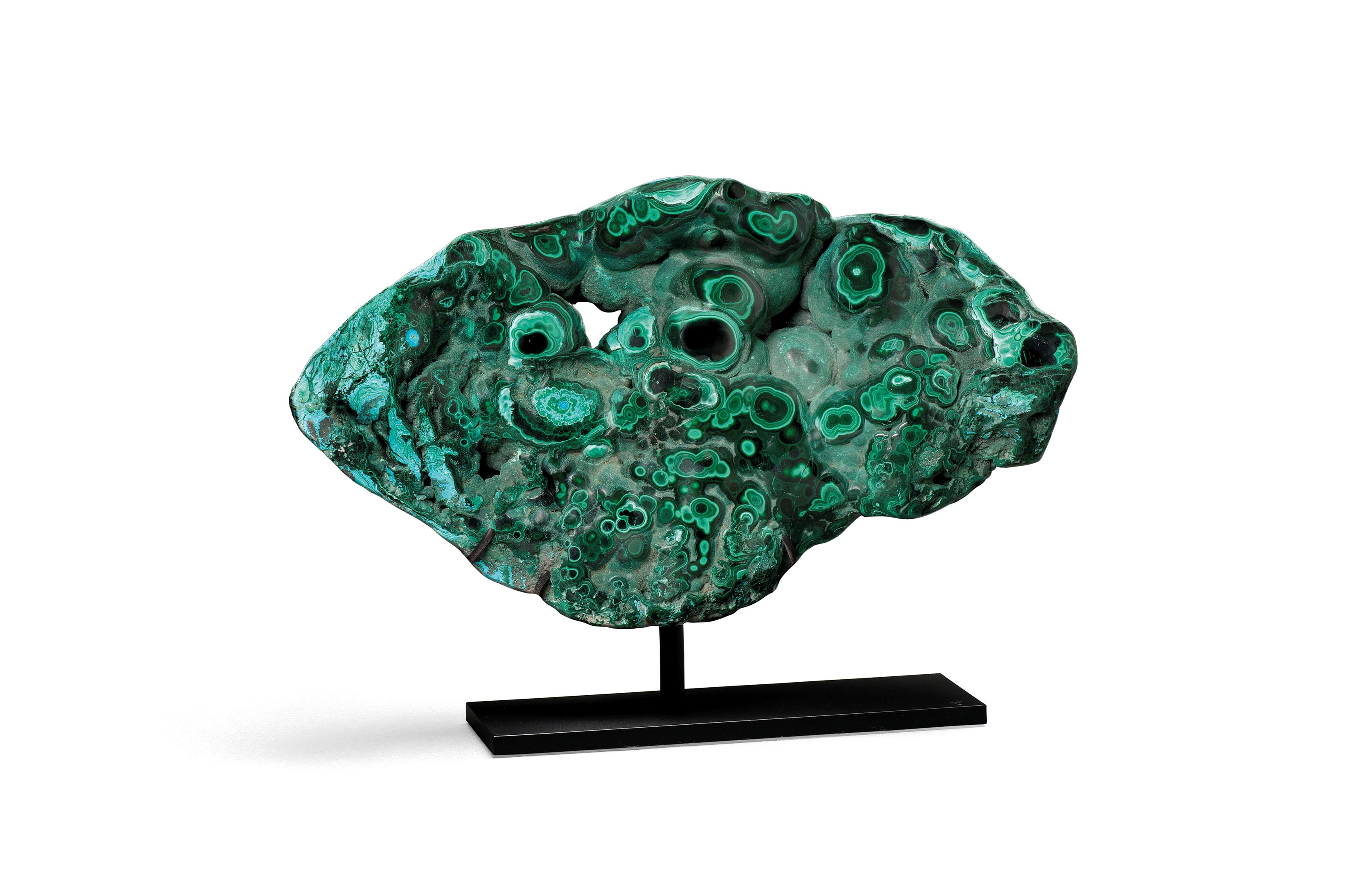 A SPECIMEN OF MALACHITE