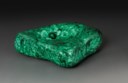 A MALACHITE BOWL