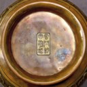 BRULE-PARFUM EN BRONZE PARTIELLEMENT DORE