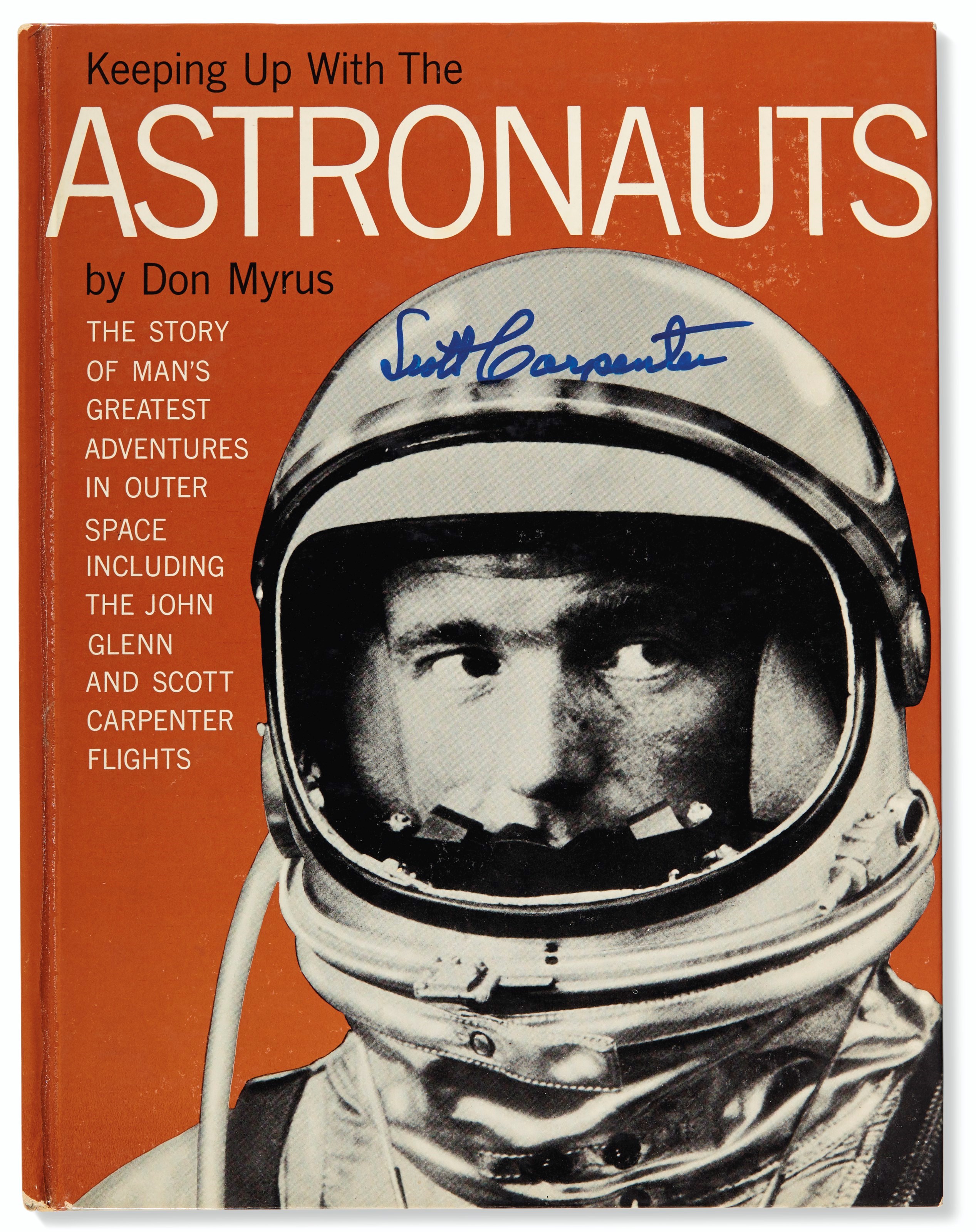 MERCURY SEVEN BOOK COLLECTION. Six books signed by astronauts.