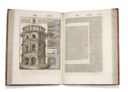 VITRUVIUS POLLIO, Marcus (1st century BCE). De architectura libri dece. Translated by Cesare Cesariano (c.1478-1543). Commentary by Cesariano, Benedetto Giovio and Massimo Bono Mauro. Como: Gottardo da Ponte for Agostino Gallo and Aloisio Pirovano, 15 July 1521.