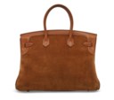 A LIMITED EDITION BARÉNIA & NOISETTE VEAU DOBLIS GRIZZLY BIRKIN 35 WITH LIGHT GOLD HARDWARE
