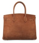A NOISETTE VEAU DOBLIS BIRKIN 30 WITH GOLD HARDWARE
