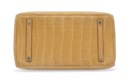 A MATTE PAILLE POROSUS CROCODILE BIRKIN 35 WITH GOLD HARDWARE