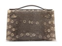 AN OMBRÉ SALVATOR LIZARD KELLY POCHETTE WITH PALLADIUM HARDWARE