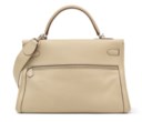 A LIMITED EDITION CRAIE SWIFT LEATHER KELLY LAKIS 35 WITH PALLADIUM HARDWARE
