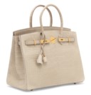 A MATTE BÉTON ALLIGATOR BIRKIN 35 WITH GOLD HARDWARE