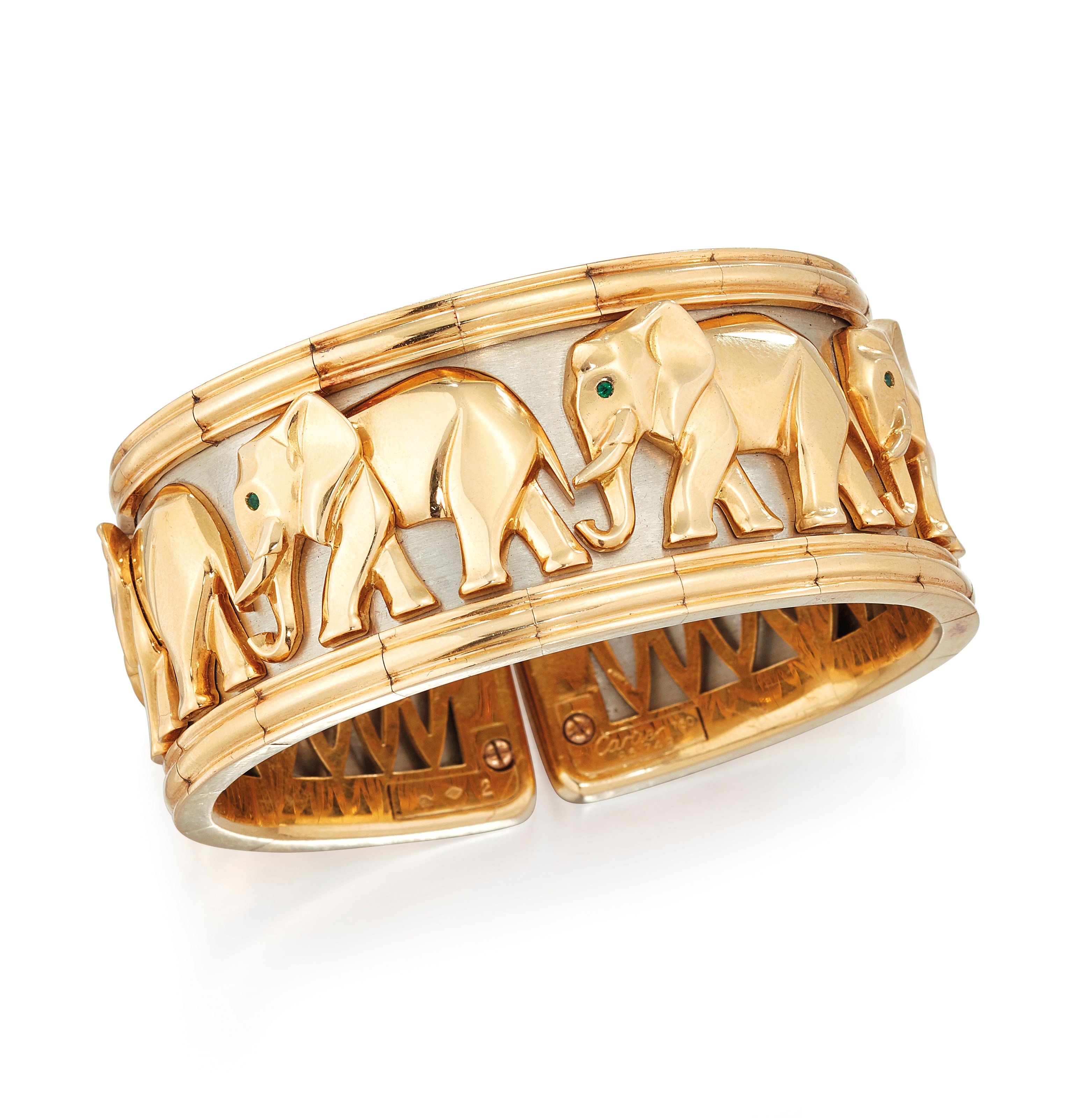 ELEPHANT CUFF BRACELET, CARTIER
