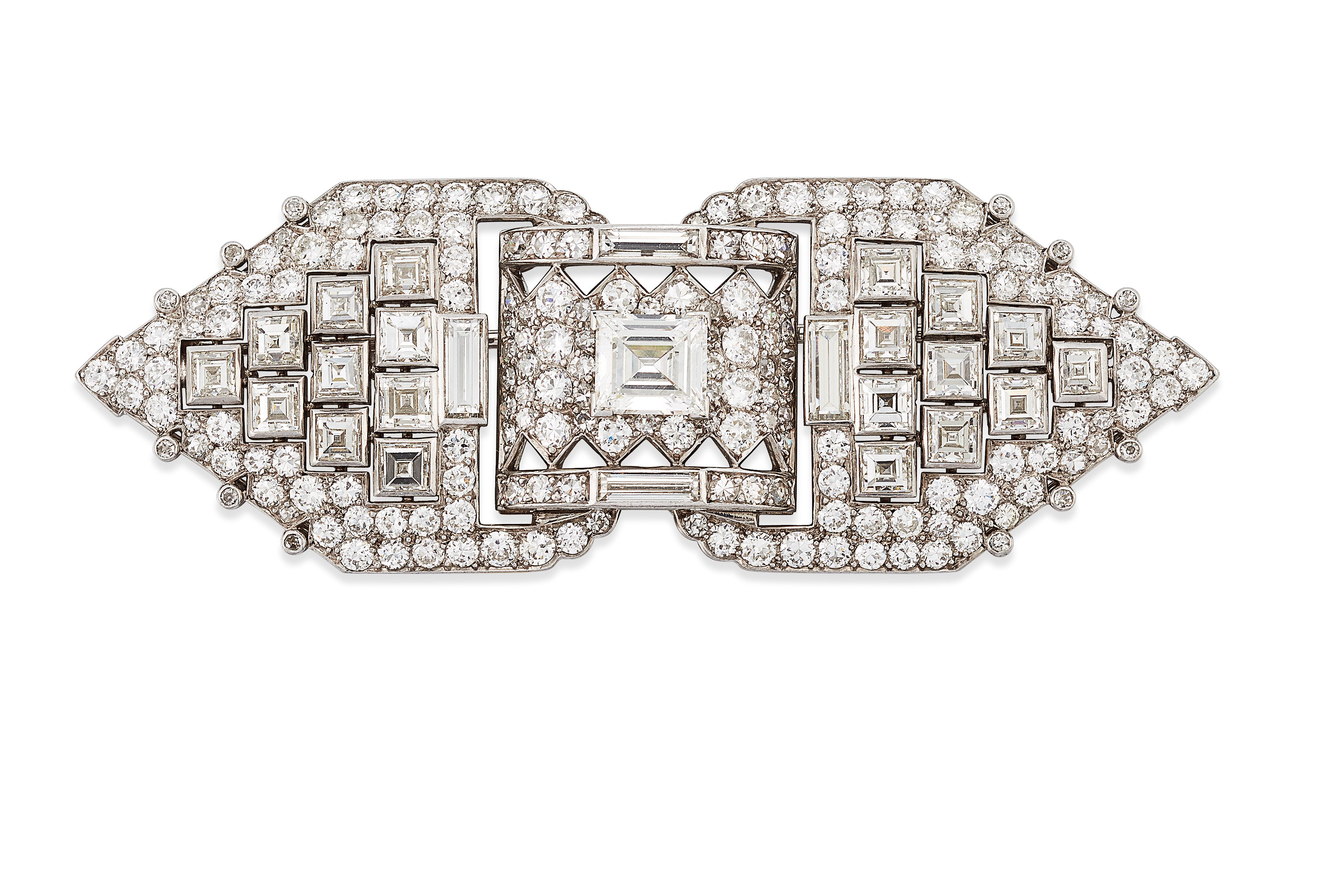 ART DÉCO DIAMOND BROOCH, CARTIER
