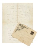 WILDE, Oscar (1854-1900). Autograph letter signed (‘Oscar’) to Louis Wilkinson (‘My Dear Boy’), Paris [Hôtel d’Alsace], n.d. [November 1899].