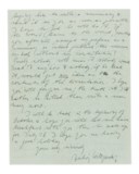 WITTGENSTEIN, Ludwig (1889-1951). Autograph letter signed (‘Ludwig Wittgenst.’) to [R.E.] Priestley, Hochreith, Post Hohenberg, Nieder-Österreich, n.d. [late July 1929].