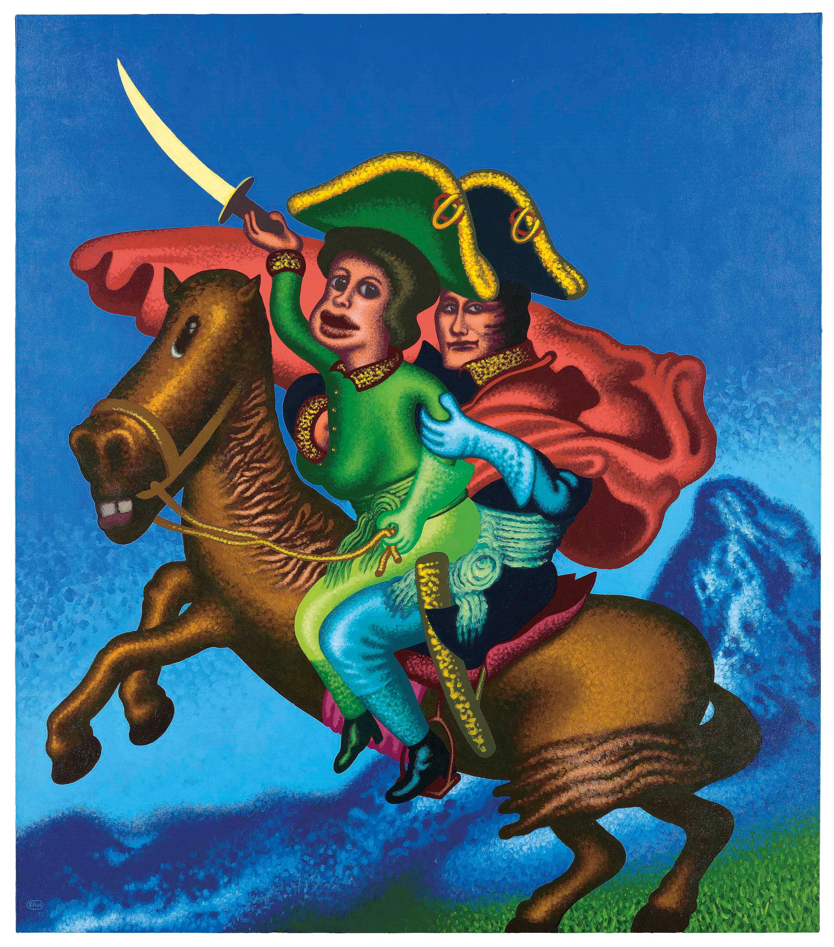 PETER SAUL (B. 1934)