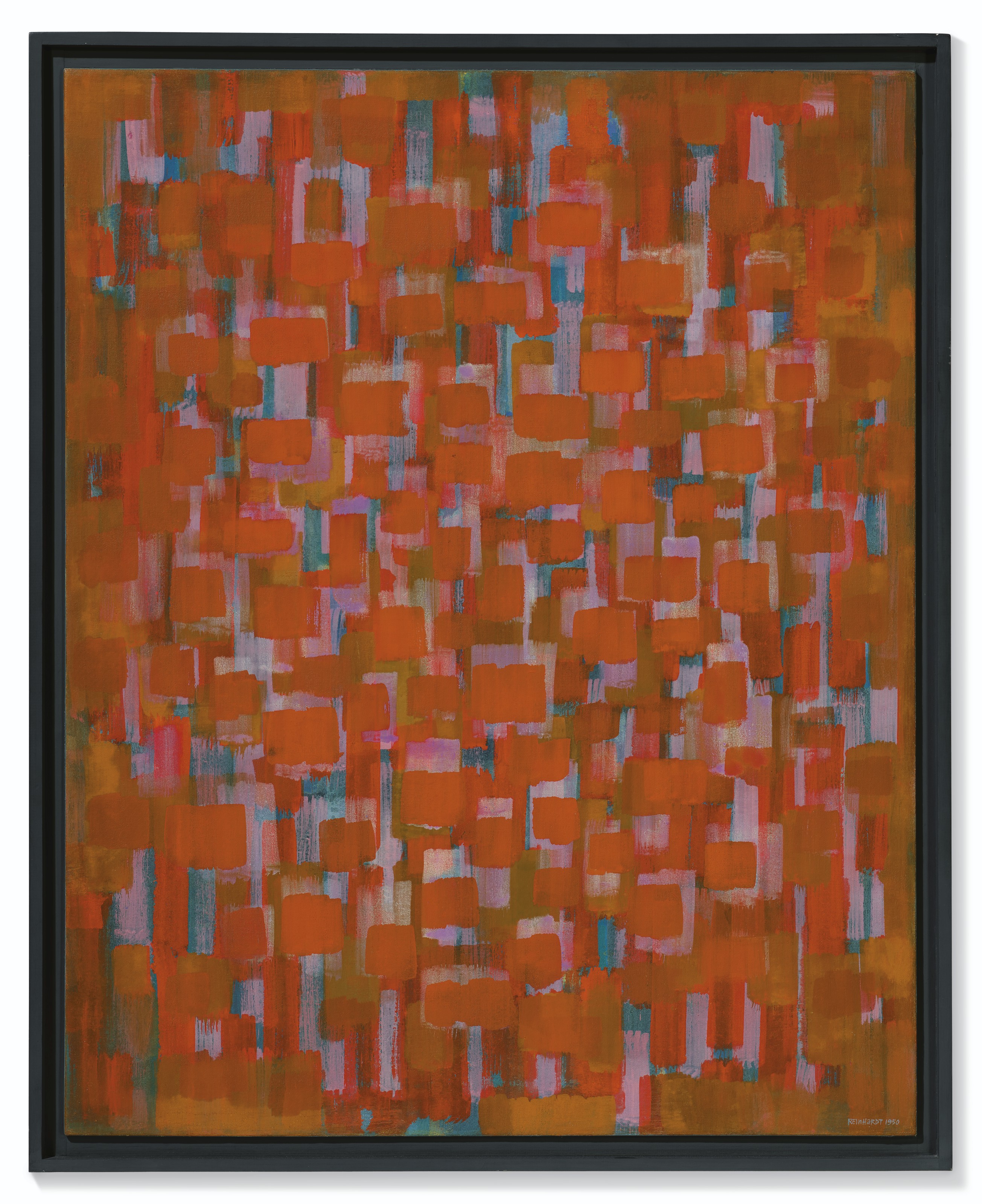 Ad Reinhardt (1913-1967), Red Painting, 1950