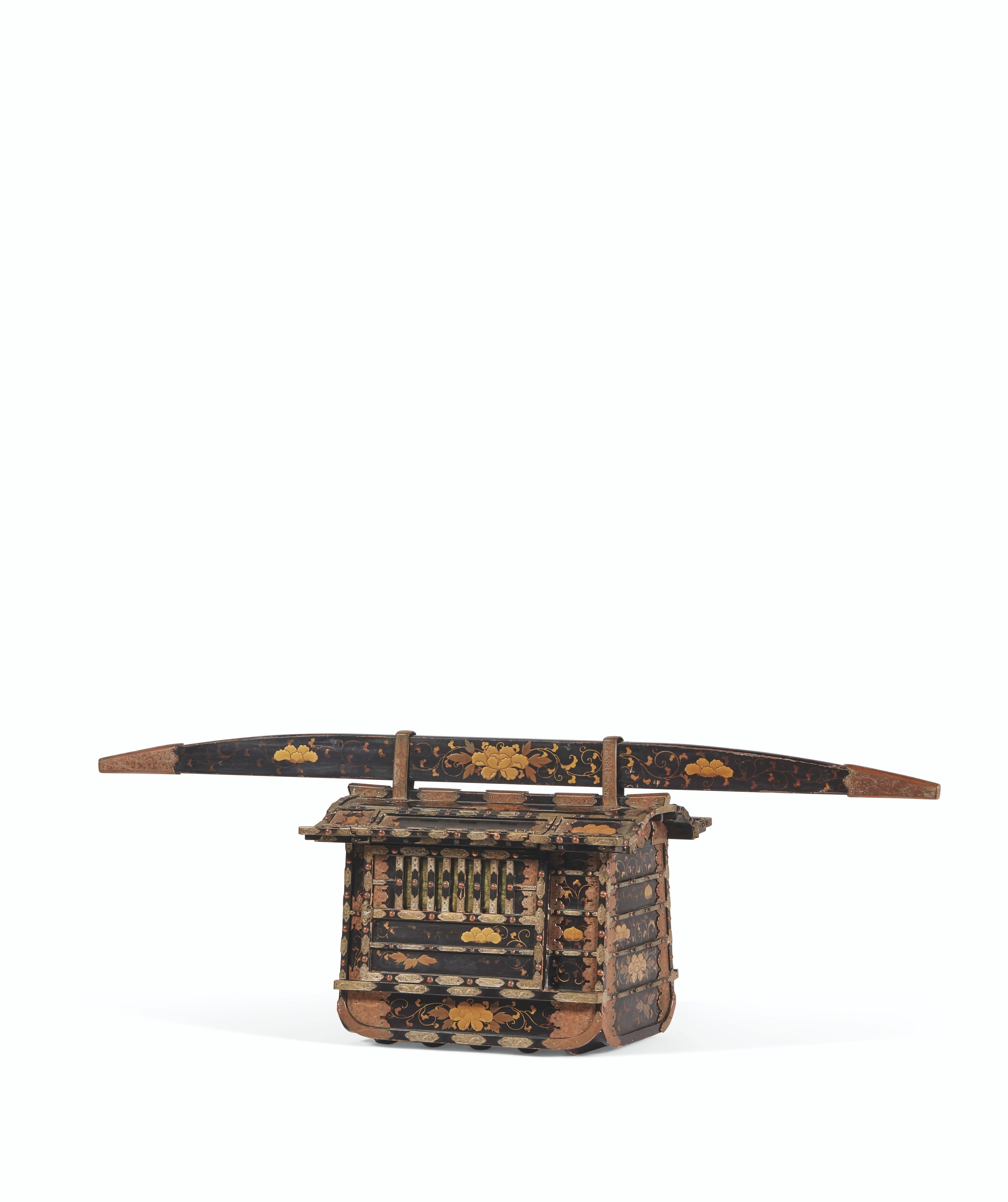 PALANQUIN MINIATURE EN LAQUE