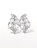 DIAMOND 'PAISLEY' EARRINGS, BHAGAT