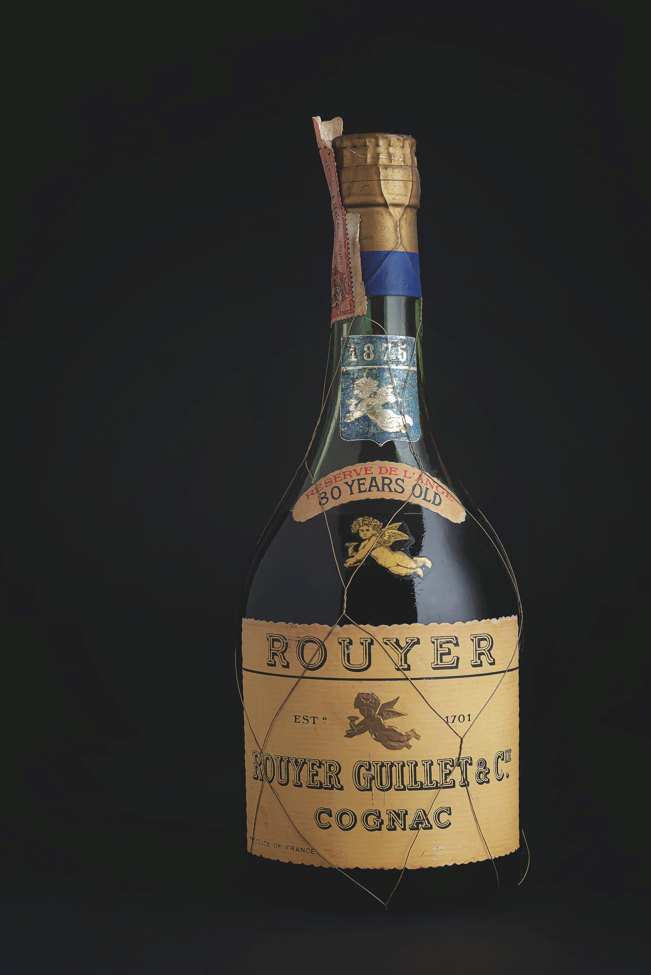 Rouyer Guillet Reserve de l'Ange 80 Year Old Cognac 1875
