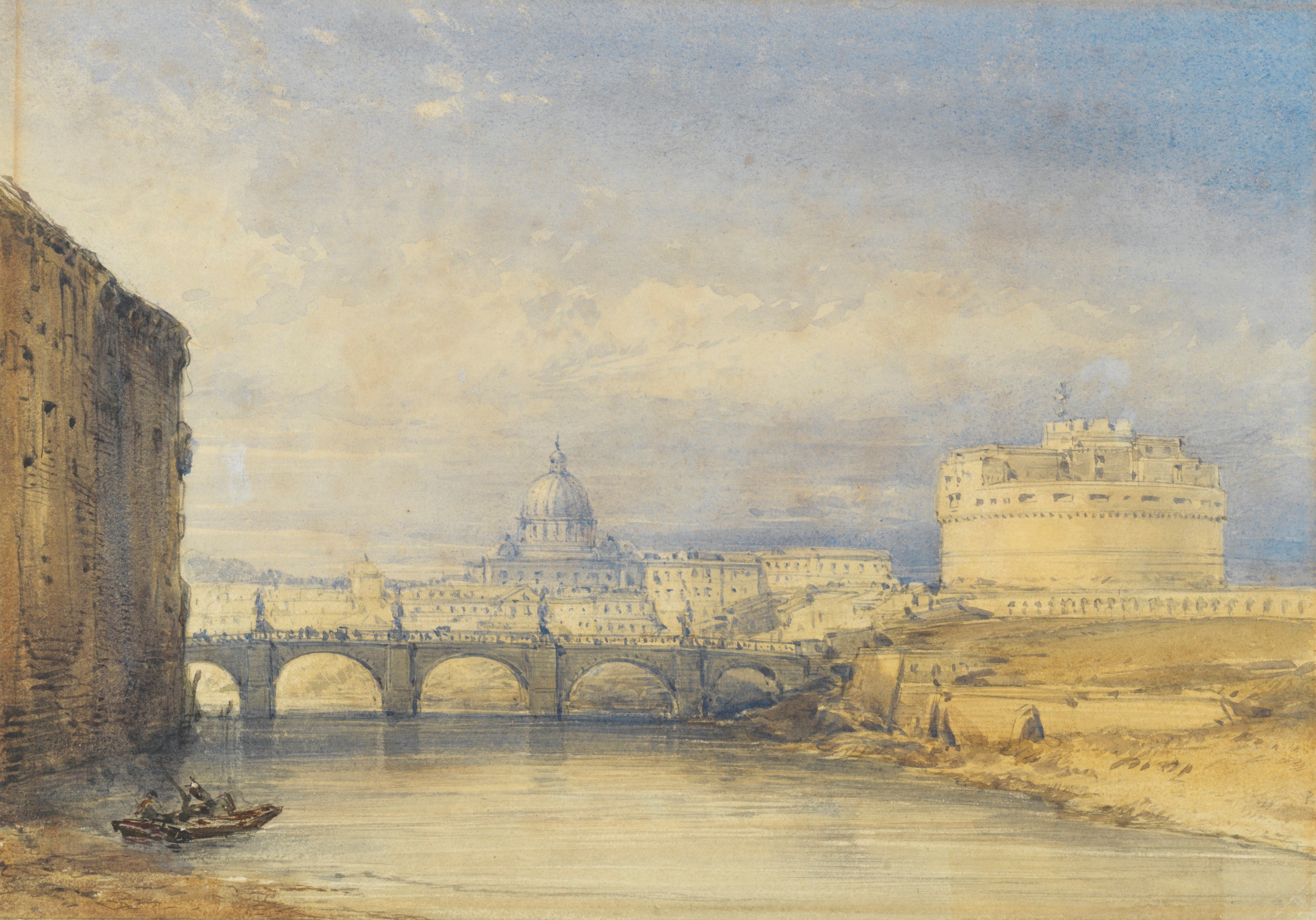WILLIAM CALLOW, R.W.S. (GREENWICH 1812-1908 GREAT MISSENDEN)