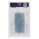 September 30, 1951 Joe DiMaggio Final Regular Season Game Lineup Card and Ticket Stub (PSA/DNA)