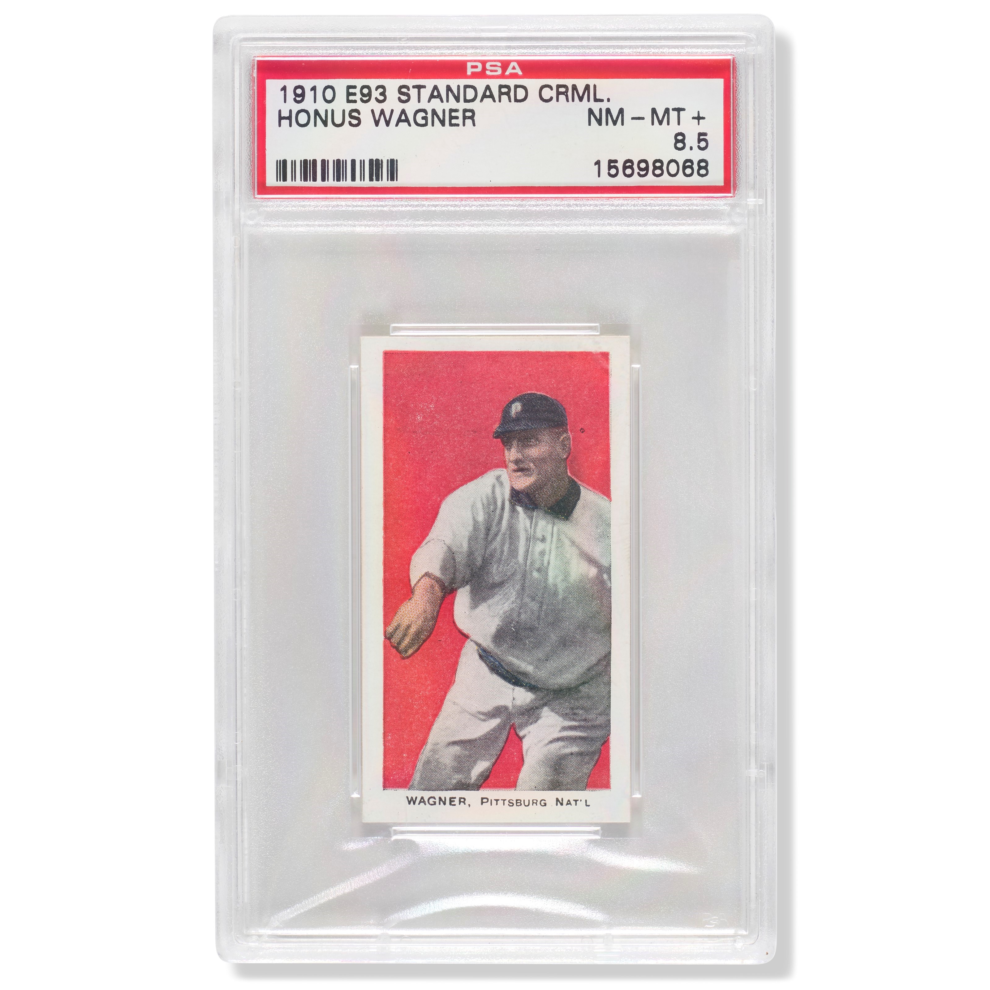 1910 E93 Standard Caramel Honus Wagner (PSA NM-MT+ 8.5)