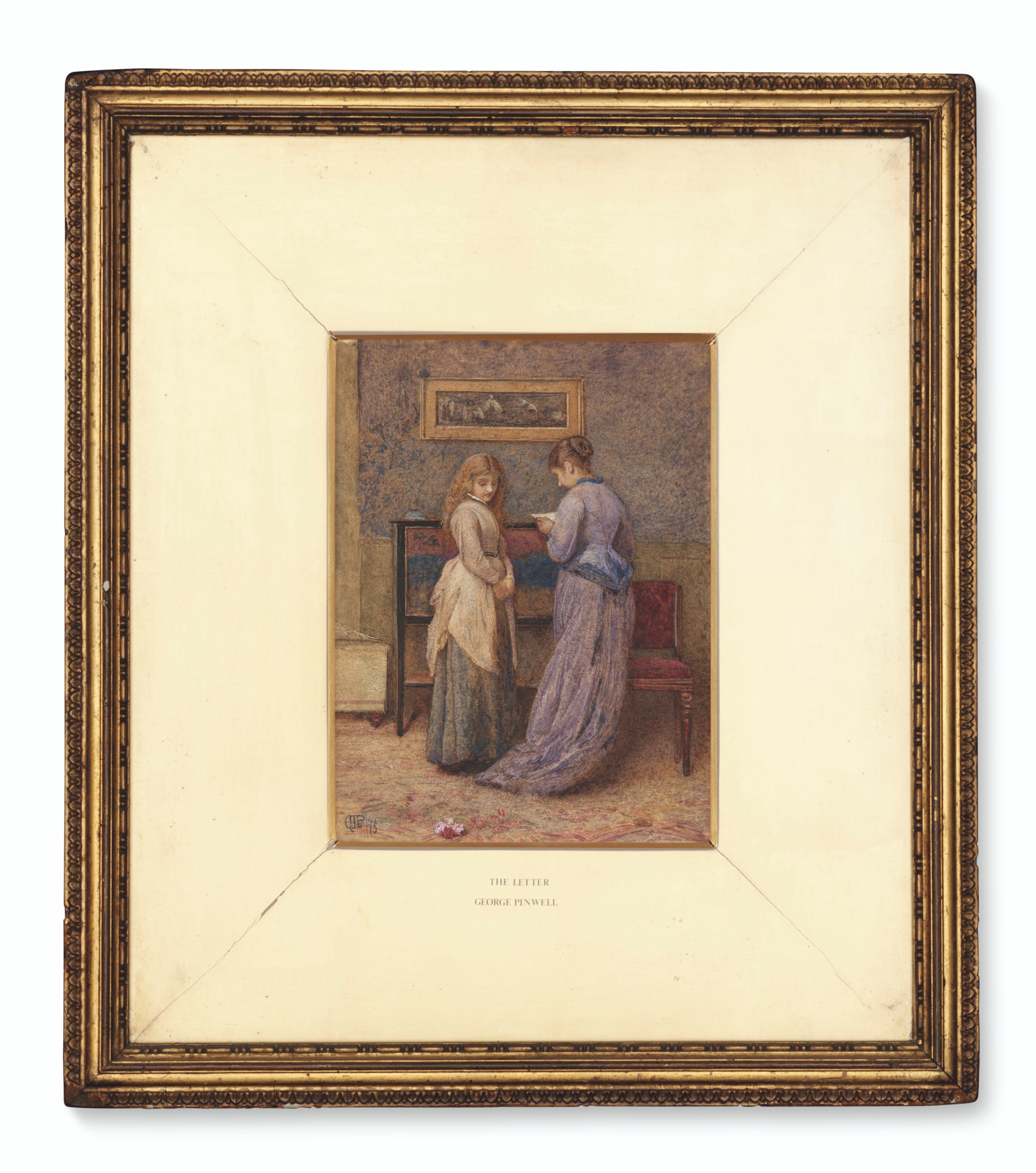 GEORGE JOHN PINWELL, R.W.S. (1842-1875)