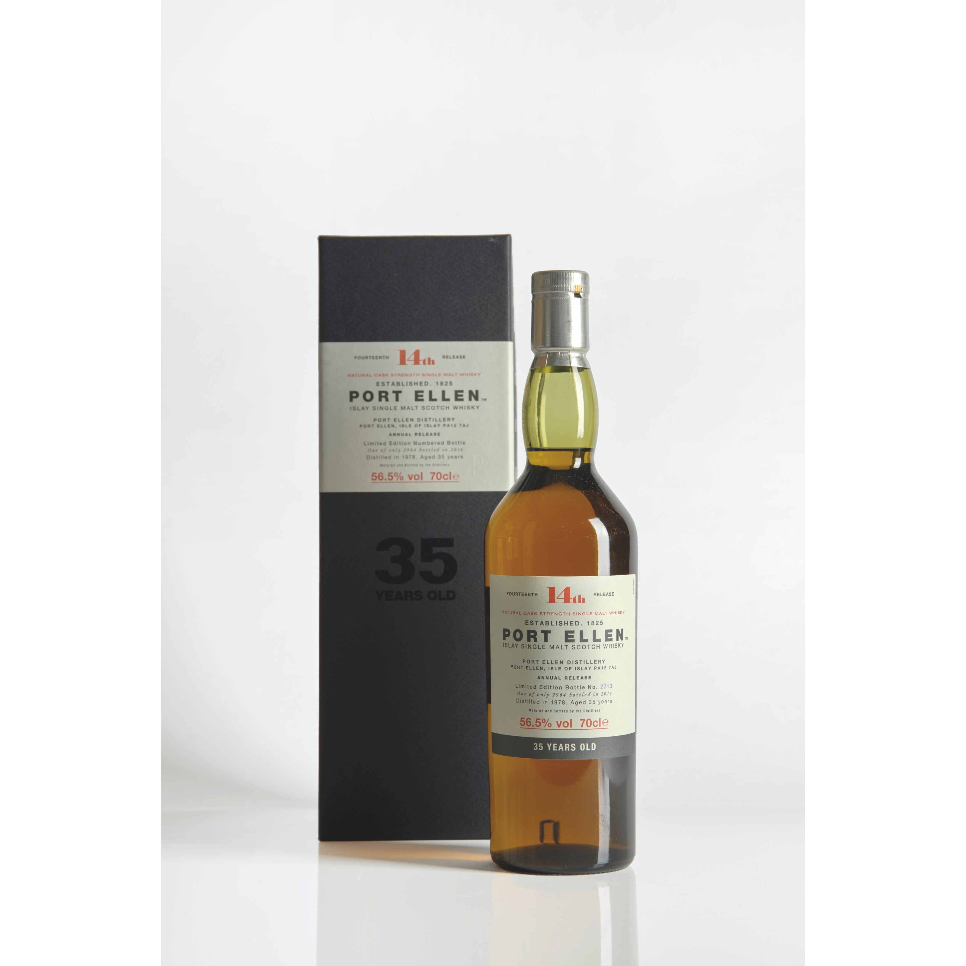 Port Ellen 35 Year Old 14th Release 1978
