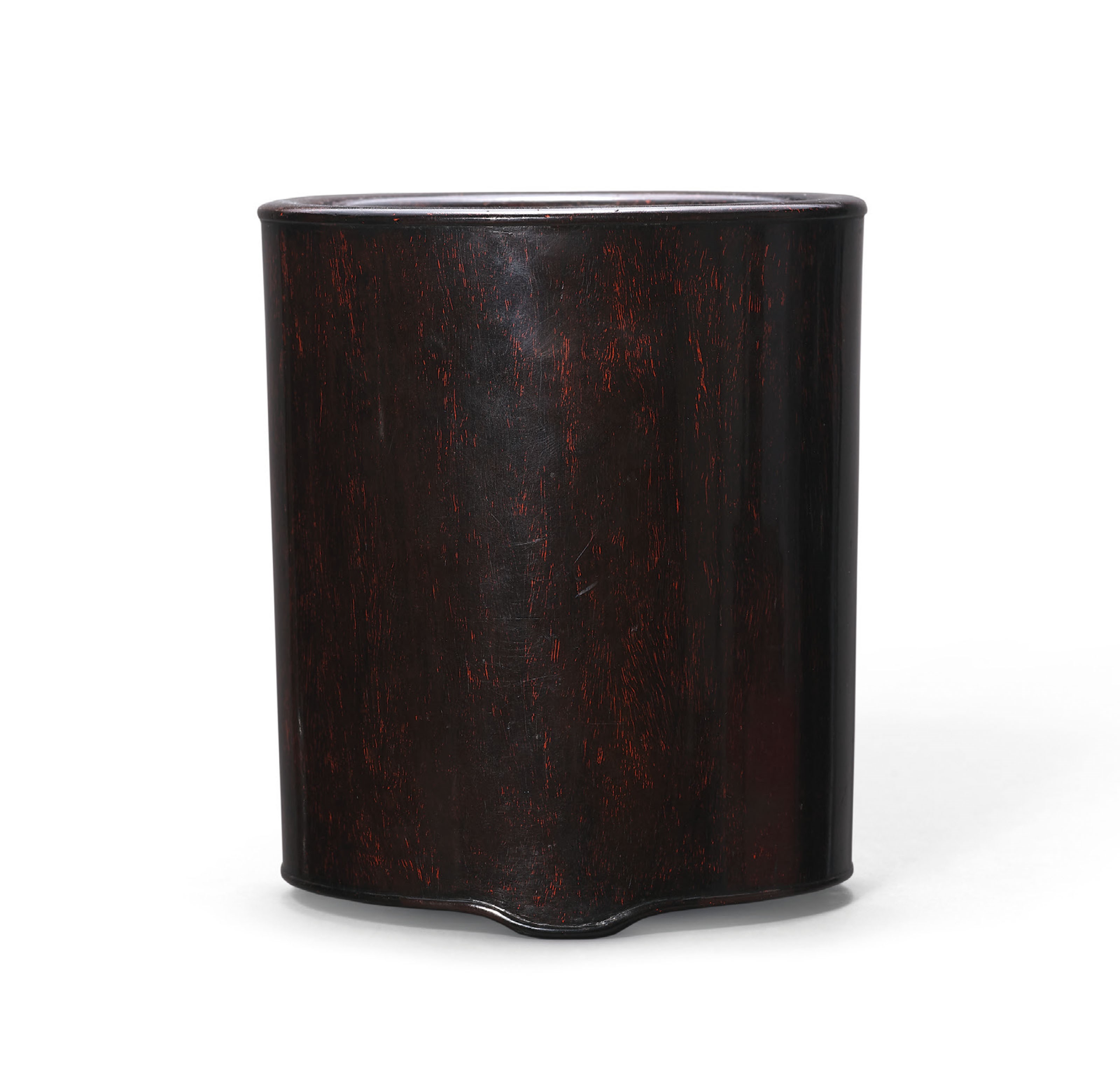 A ZITAN BRUSH POT