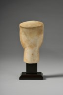 A CYCLADIC MARBLE HEAD