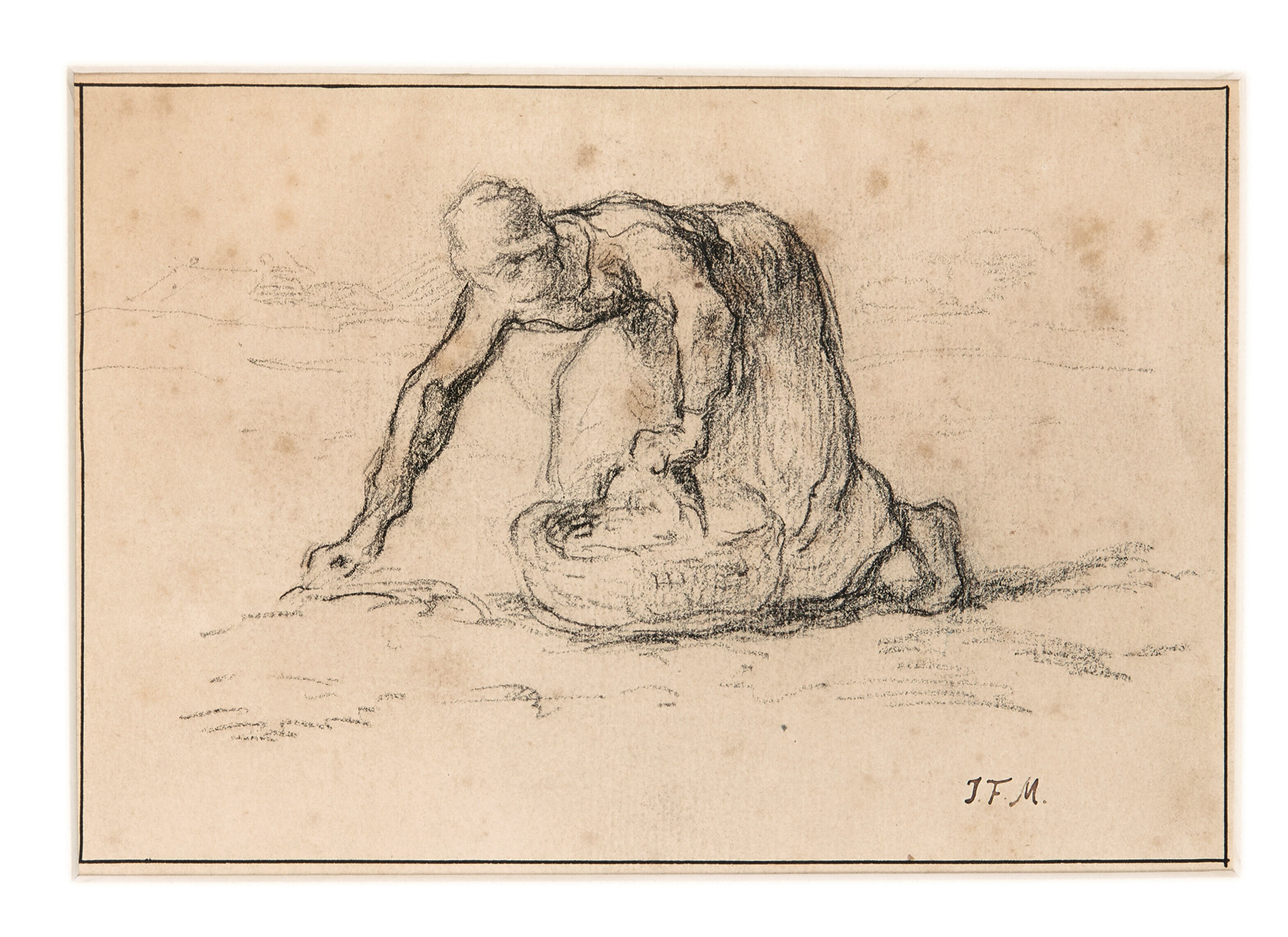 JEAN-FRANÇOIS MILLET (GRUCHY 1814-1875 BARBIZON)